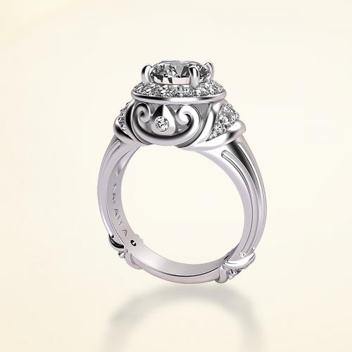 Princess Collection Diamond Wedding Band