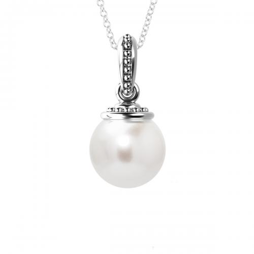 NFC Jewelry By Galatea: Momento Pearl Pendant For Iphone 7 and newer